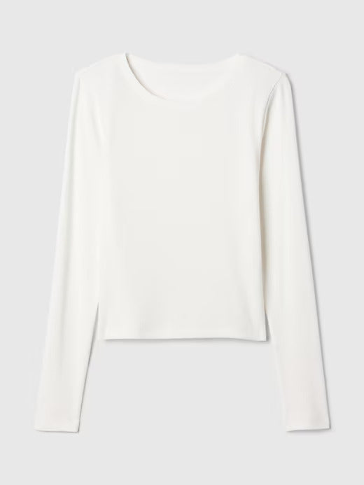 Gap Modern Rib Cropped T-Shirt