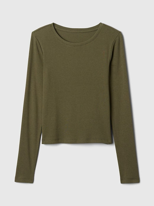 Gap Modern Rib Cropped T-Shirt
