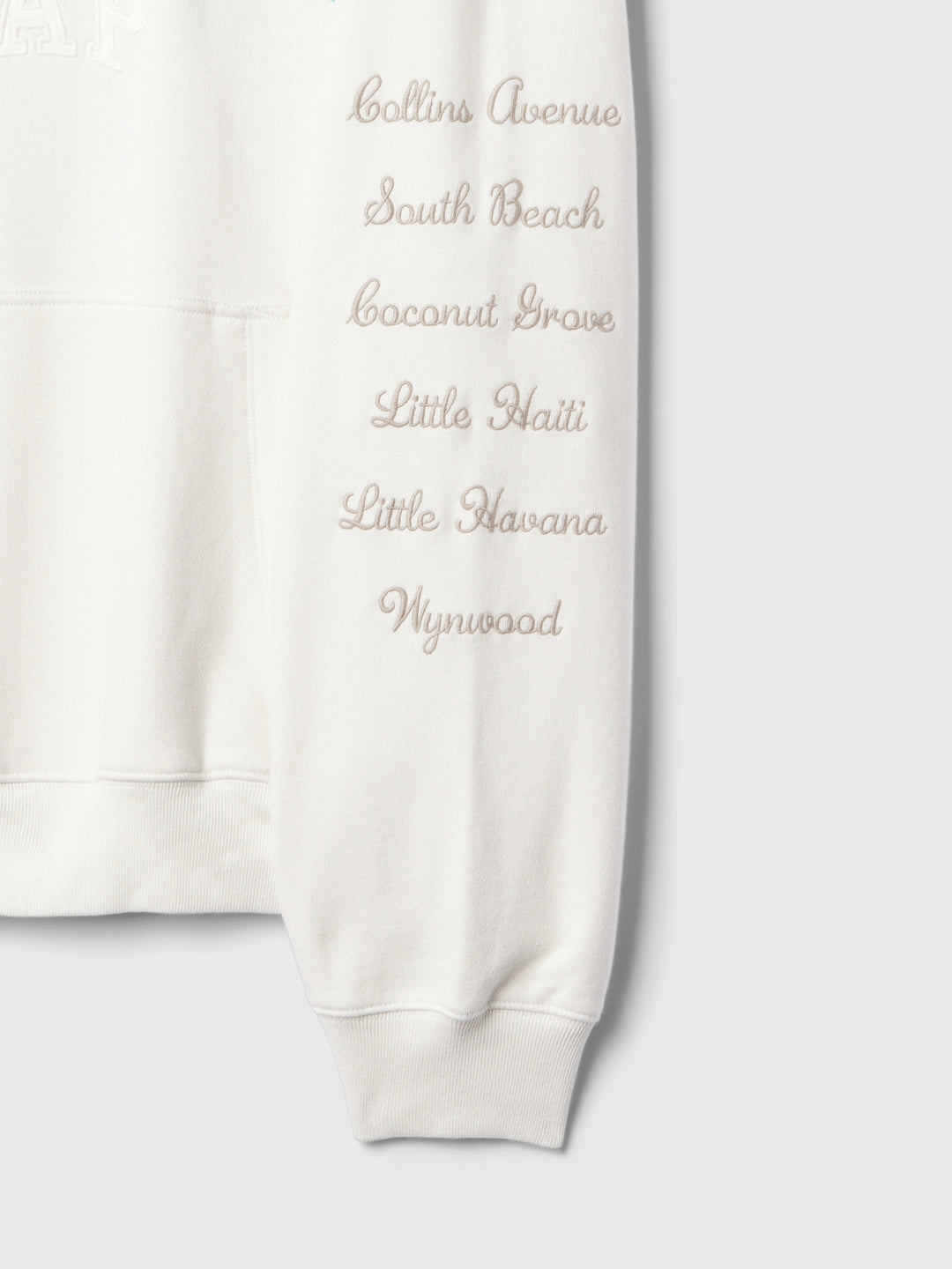 GAP NYC Logo Colorblock Hoodie