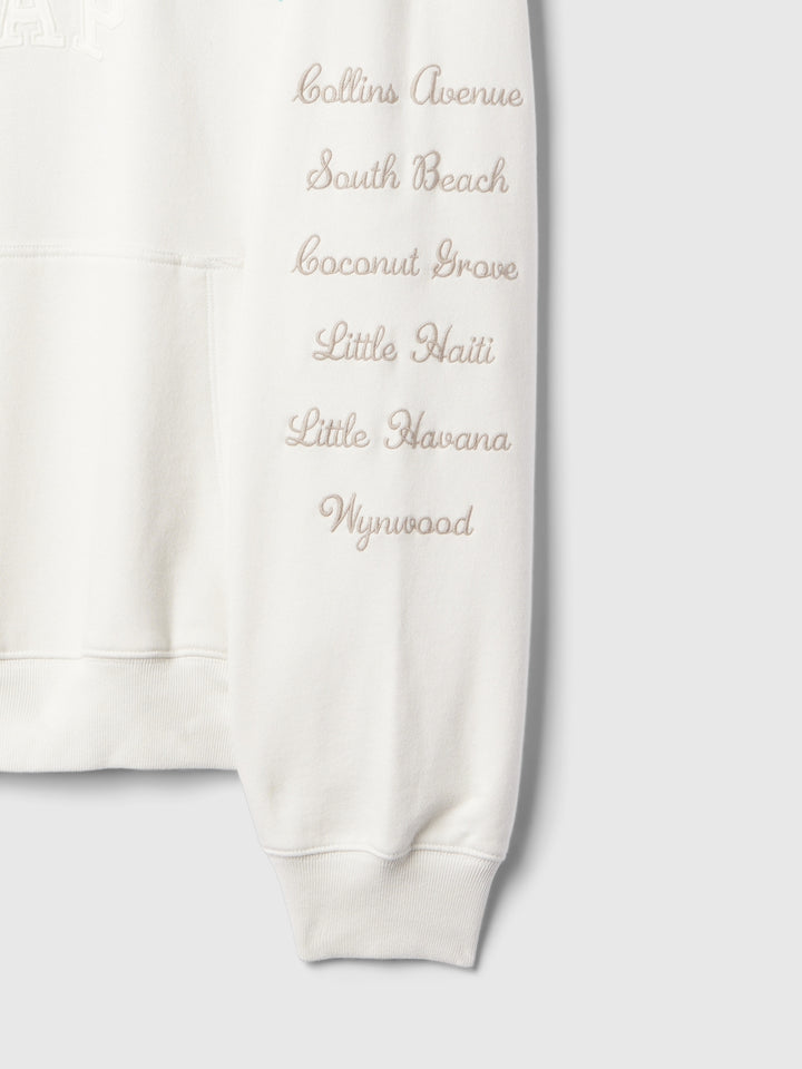 GAP NYC Logo Colorblock Hoodie