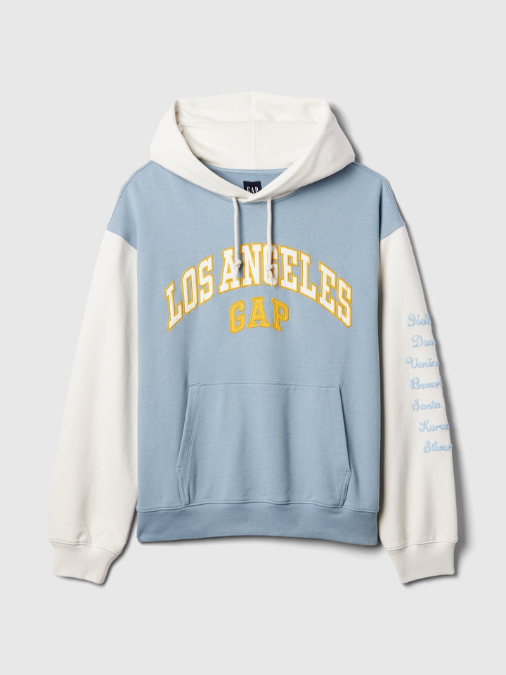 GAP NYC Logo Colorblock Hoodie