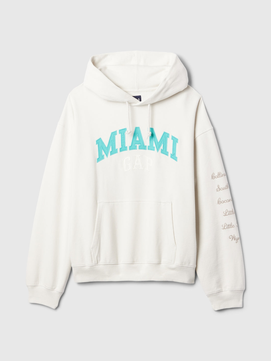 GAP NYC Logo Colorblock Hoodie
