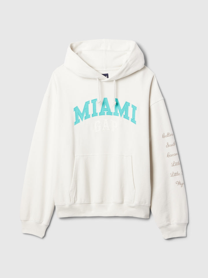 GAP NYC Logo Colorblock Hoodie