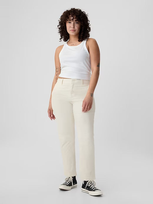 Gap Mid Rise Downtown Khakis