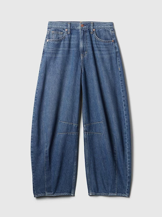 Gap High Rise Horseshoe Jeans