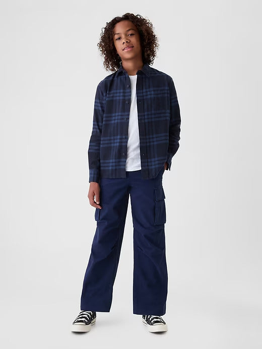 Gap Kids Organic Cotton Flannel Shirt