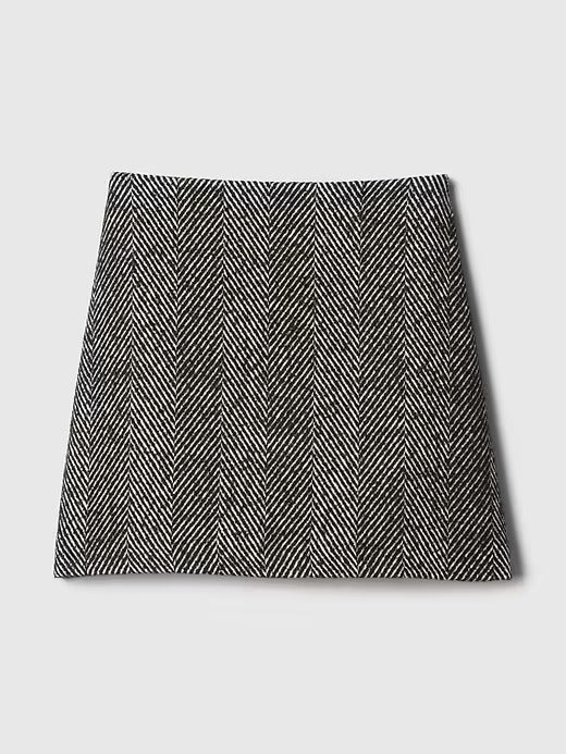 Gap Herringbone Mini Skirt