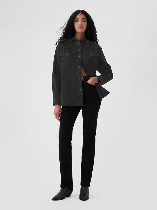 Gap Denim Western Shirt Jacket