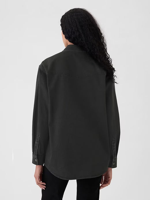 Gap Denim Western Shirt Jacket