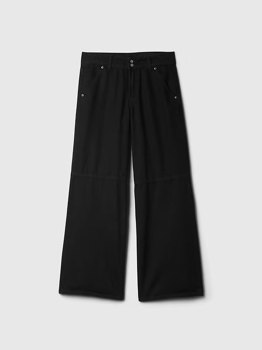 Gap Mid Rise UltraSoft Baggy Jeans