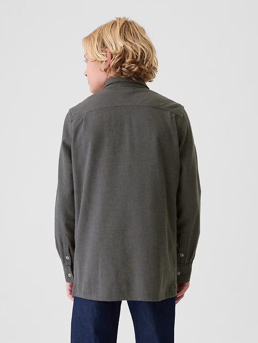 Gap Kids Organic Cotton Flannel Shirt