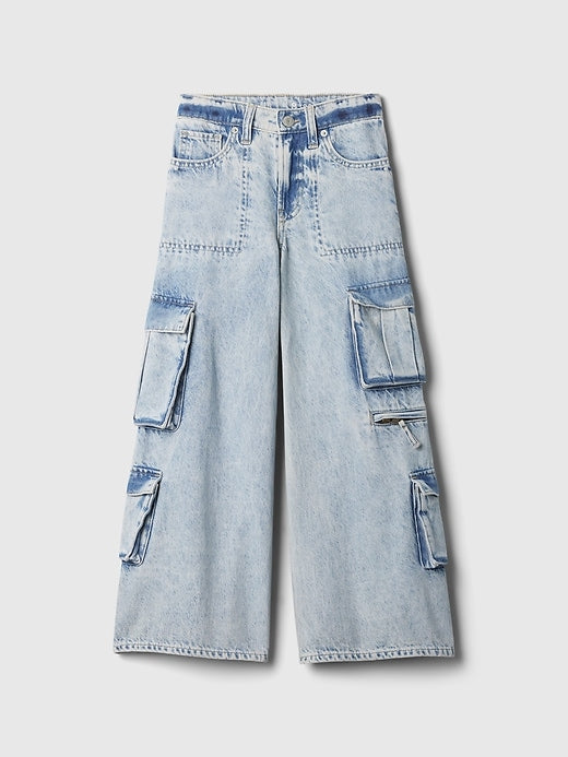 Gap Kids Mid Rise Baggy Jeans