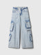 Blue denim wash