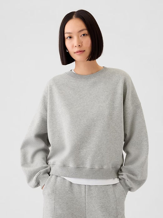 Gap VintageSoft Wedge Crewneck Sweatshirt