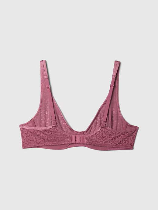 Gap Lace Unlined Semi-Demi Bra
