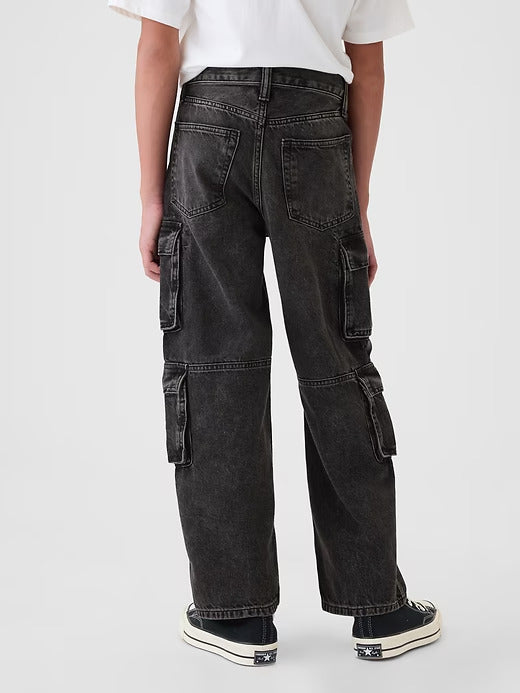 Gap Kids Double Cargo Baggy Jeans