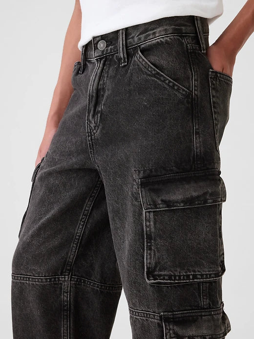 Gap Kids Double Cargo Baggy Jeans