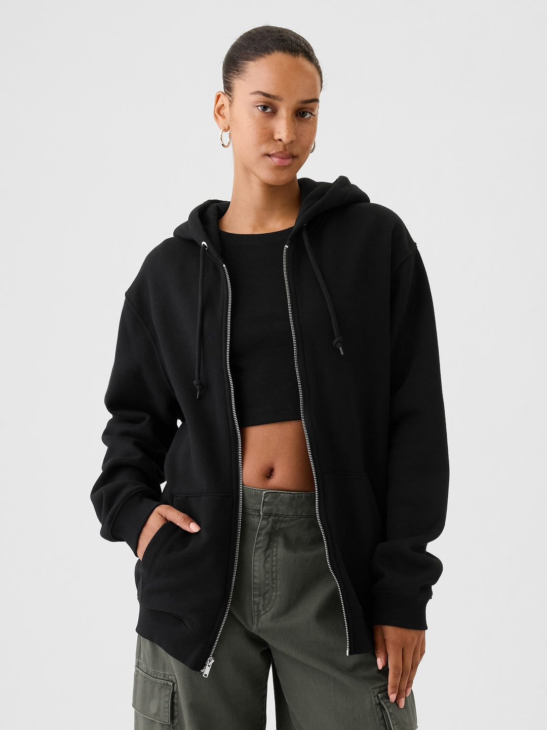 GAP VintageSoft Zip Hoodie