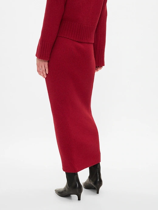 Gap CashSoft Rib Maxi Sweater Skirt