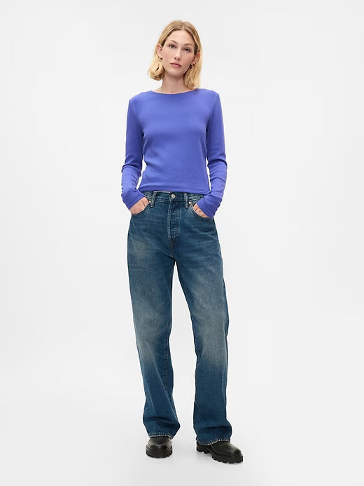 Gap Modern Rib Cropped T-Shirt