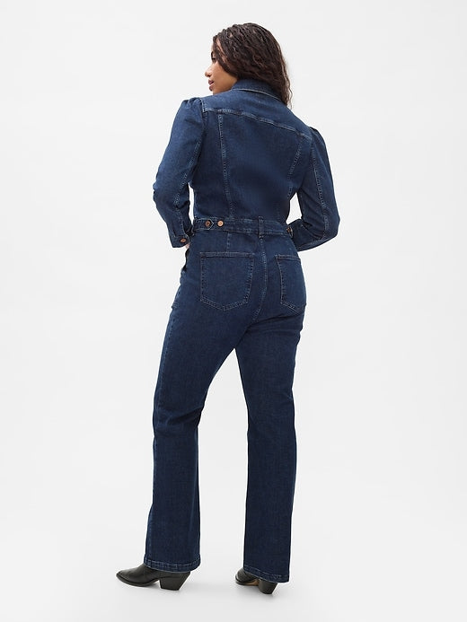 Gap Western Denim Jumpsuit
