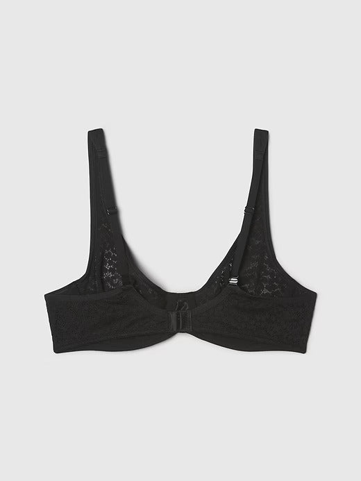 Gap Lace Unlined Semi-Demi Bra