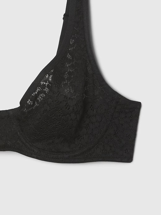 Gap Lace Unlined Semi-Demi Bra