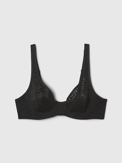 Gap Lace Unlined Semi-Demi Bra
