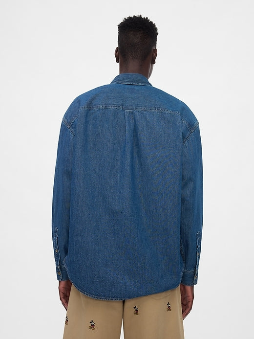Gap Gap × Disney Denim Western Shirt