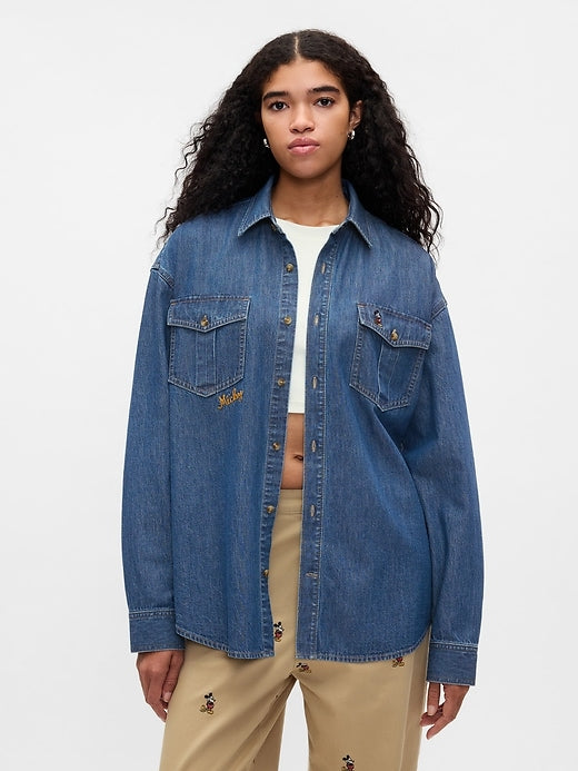 Gap Gap × Disney Denim Western Shirt