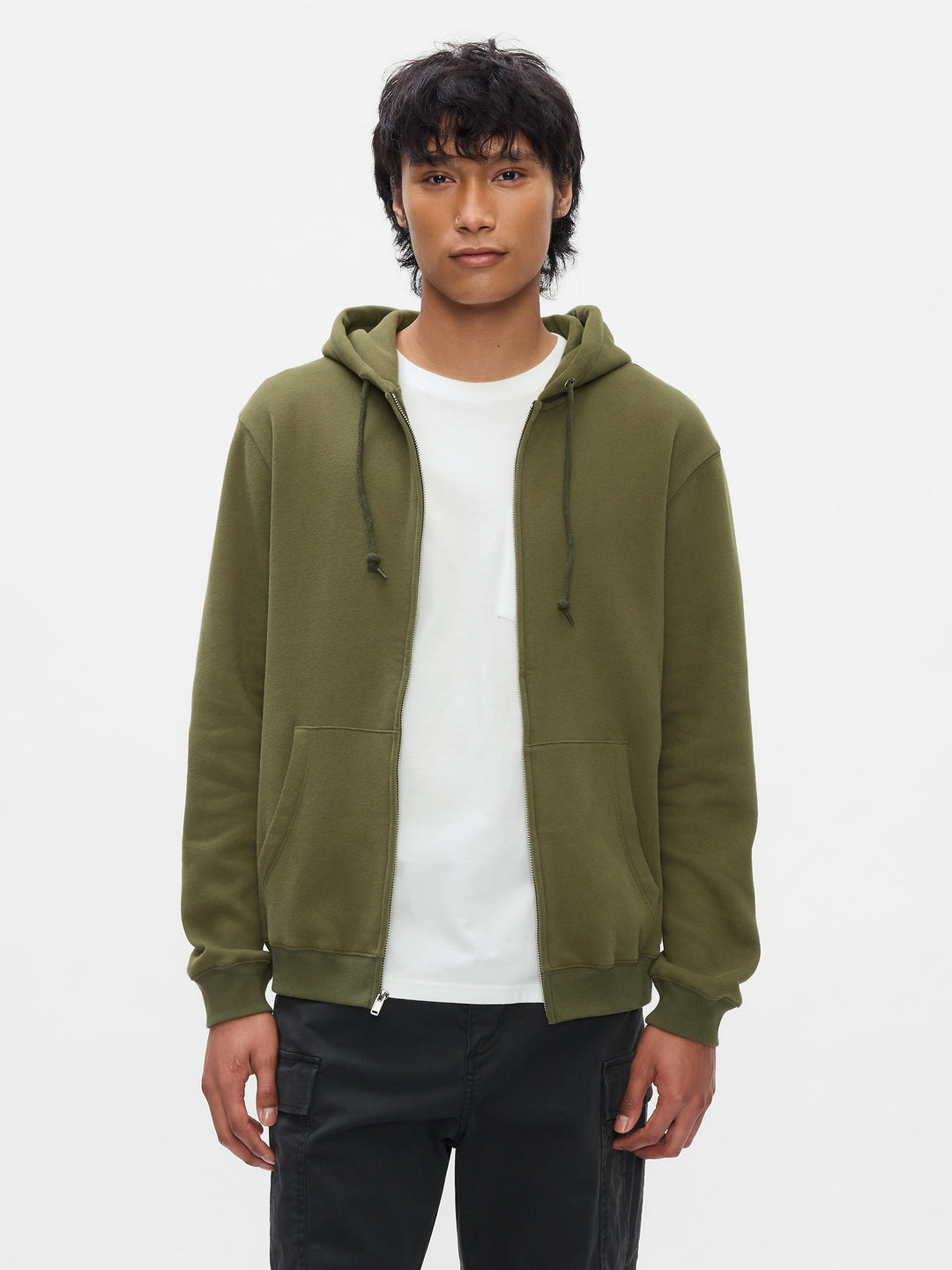 GAP VintageSoft Zip Hoodie