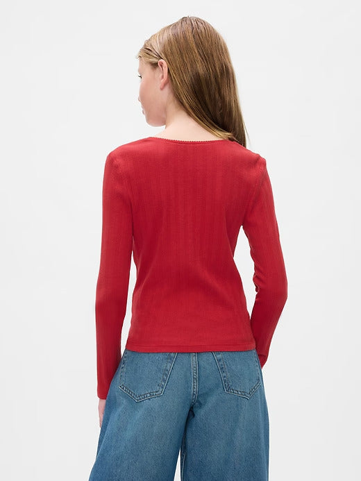 Gap Kids Pointelle T-Shirt