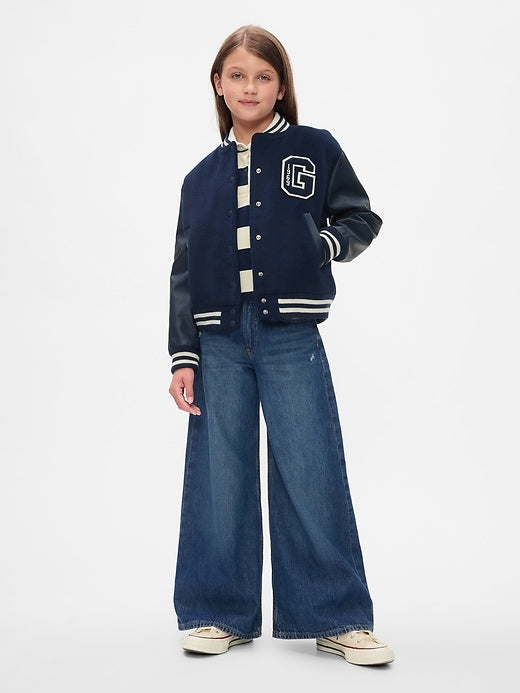 Gap Kids Mid Rise Baggy Jeans