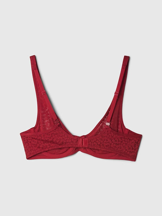 Gap Lace Unlined Semi-Demi Bra