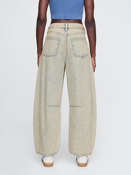 Gap High Rise Horseshoe Jeans