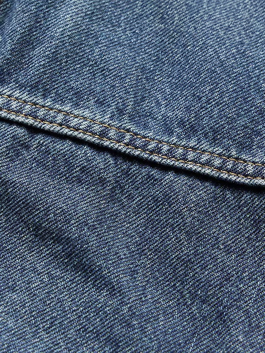Gap Kids Cozy Denim Hooded Jacket