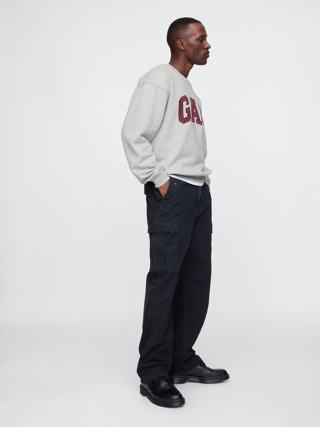 GAP Heavyweight Gap Logo Sweatshirt