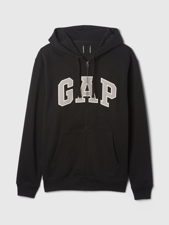 GAP VintageSoft Arch Logo Full-Zip Hoodie
