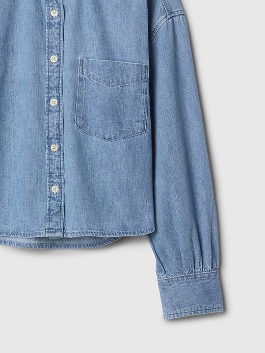 Gap Kids Oversized Denim Shirt