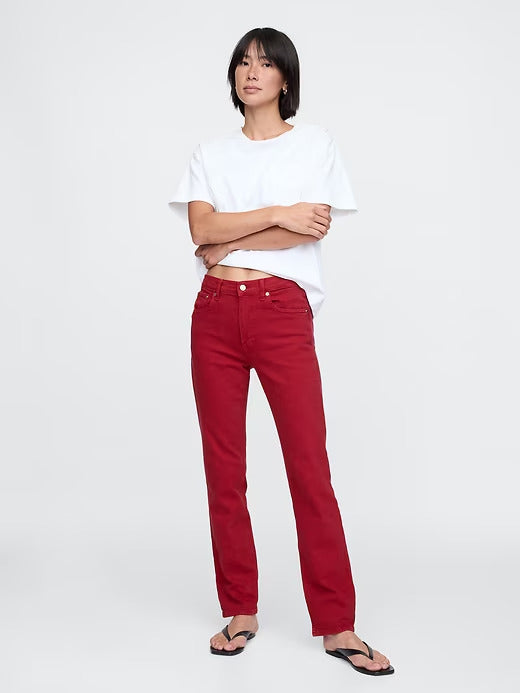 Gap High Rise '90s Straight Jeans