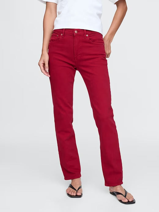 Gap High Rise '90s Straight Jeans