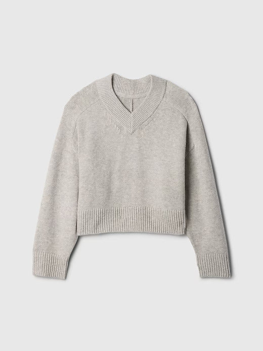 Gap Kids CashSoft Oversized V-Neck Sweater