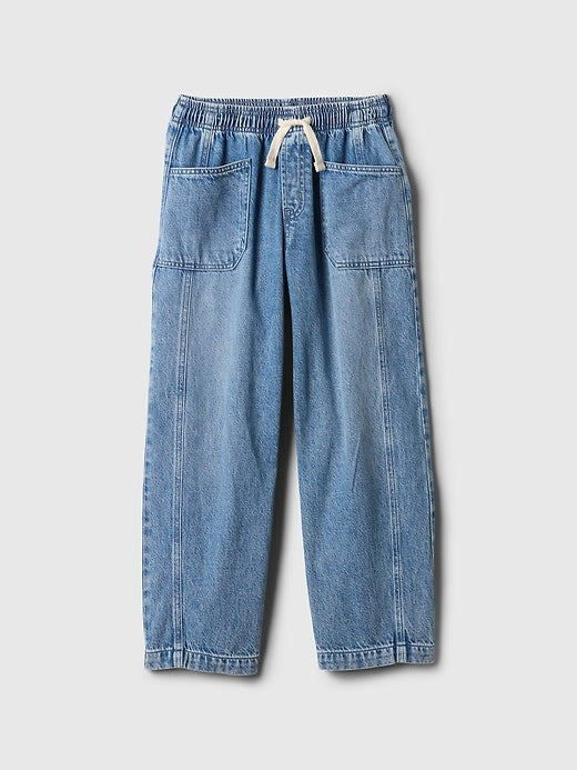 Gap Kids High Rise Ultrasoft Easy Horseshoe Jeans