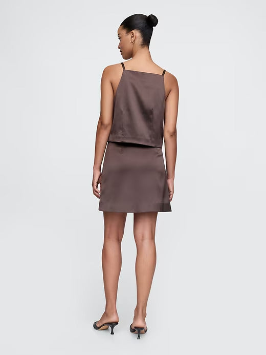 Gap Satin Mini Skirt