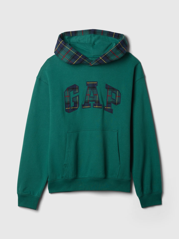 GAP VintageSoft Striped Logo Hoodie