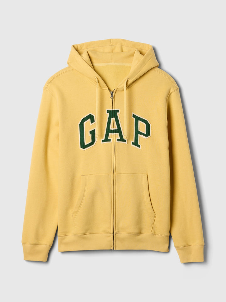 GAP VintageSoft Arch Logo Full-Zip Hoodie