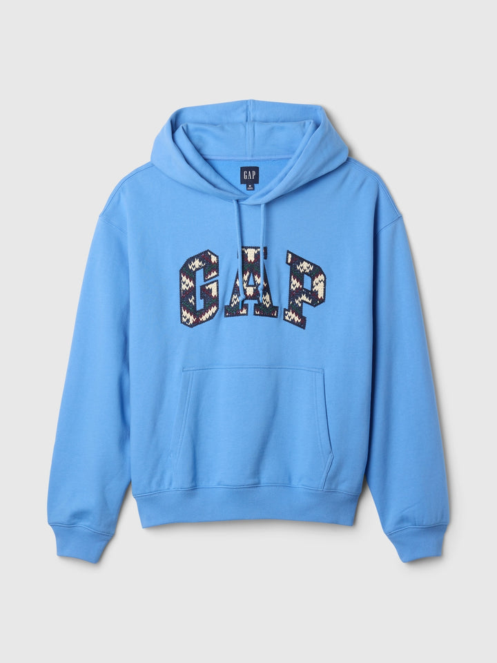 GAP Heavyweight Embroidered Arch Logo Hoodie