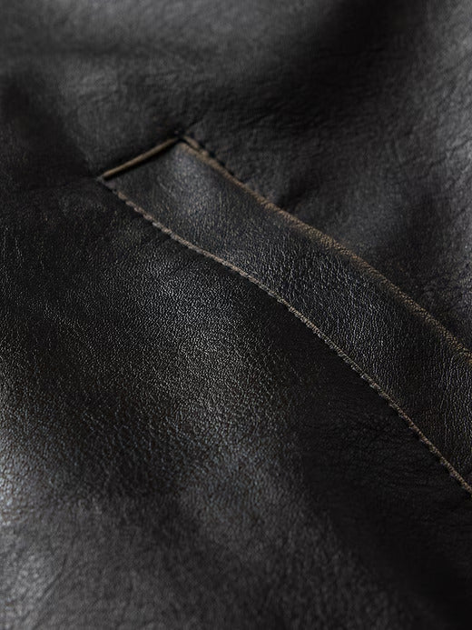 Gap Vegan Leather Bomber Jacket