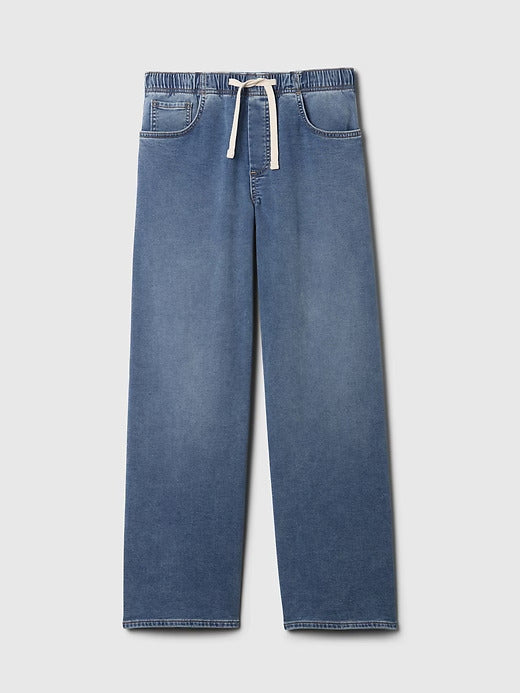 Gap Mid Rise UltraSoft Easy Baggy Jeans