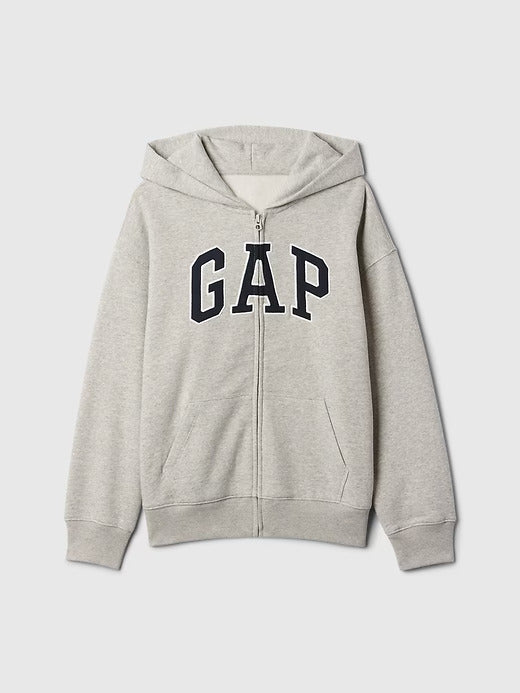 Gap Kids Vintage Soft Logo Zip Hoodie